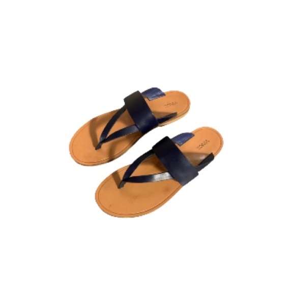 Vince Navy Blue Thong Sandals - Women’s Size 9 - Picture 1 of 8